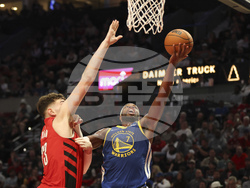 Warriors Trail Blazers Basketball