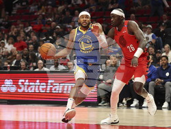 Warriors Trail Blazers Basketball