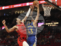 Warriors Trail Blazers Basketball