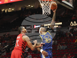 Warriors Trail Blazers Basketball