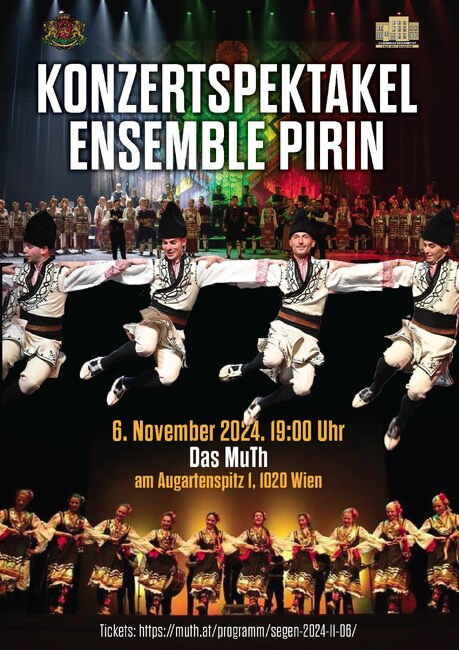 Pirin Folk Ensemble to Celebrate 70th Anniversary with Stage Show in Vienna