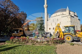 Разград - център - нова коледна елха