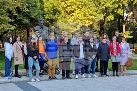 Монтана - паметник на Йордан Радичков - честване