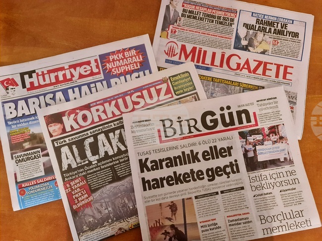 Трима турски журналисти бяха разпитани след статия за главния прокурор на Истанбул