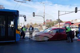 Катастрофа - затруднено движение