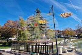 Самоков - парк „Крайискърец" - есенна украса