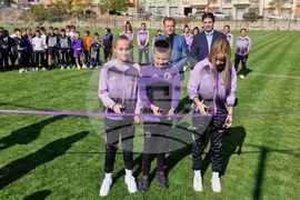 Велико Търново - нов футболен терен - oткриване