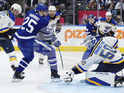 Blues Maple Leafs Hockey