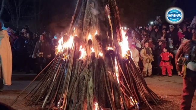 Нова година по стар стил и с кукерски игри посрещнаха в село Пиперков чифлик