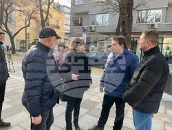 МРРБ взе проби за проверка на качеството на ремонтите в центъра на София