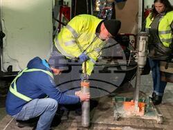 МРРБ взе проби за проверка на качеството на ремонтите в центъра на София