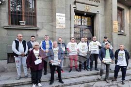 Ямбол - таксиметрови шофьори - протест