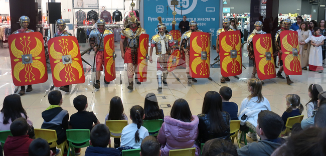 Плевен - римляни - възстановка