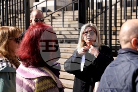 Съдебна палата - адвокати - протест