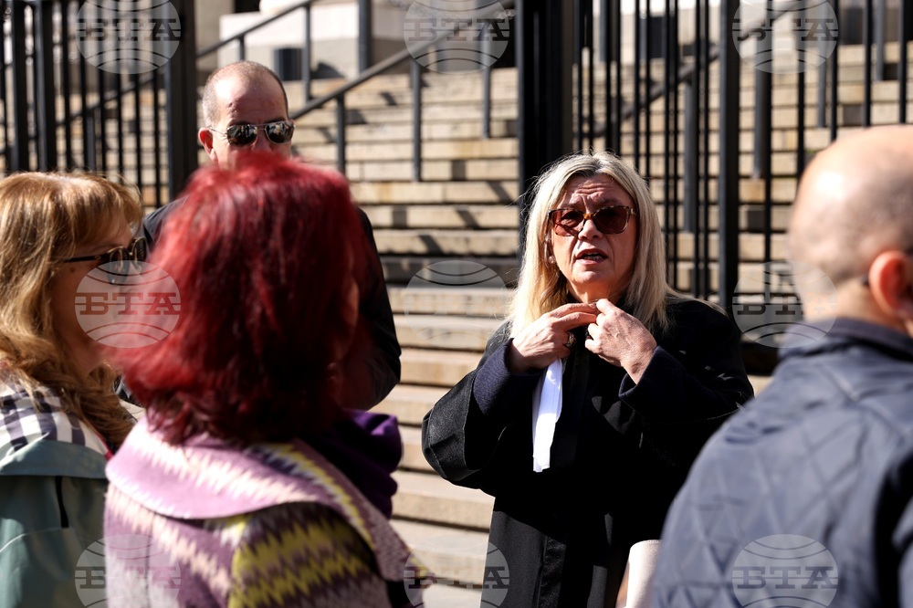 Съдебна палата - адвокати - протест