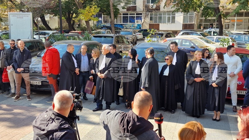 Пловдив - адвокати - протест
