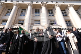 Съдебна палата - адвокати - протест