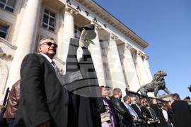 Съдебна палата - адвокати - протест