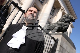 Съдебна палата - адвокати - протест