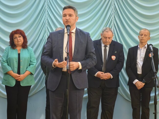 Кристиан Вигенин в Ямбол: БСП - ОБЕДИНЕНА ЛЕВИЦА е за силна държава, която стои зад хората