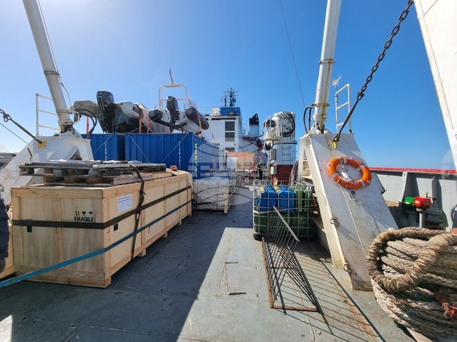Day 19: A Day in Sv. Sv. Kiril i Metodii's Galley - Bulgarian navy research ship bound for Antarctica
