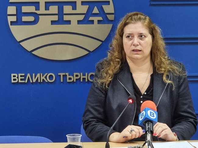 Пресконференция на председателя на РИК-Велико Търново Десислава Йонкова