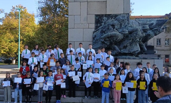 Община Видин: Наградиха победителите в XX издание на традиционното Димитровденско математическо състезание във Видин