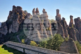 Белоградчишки скали - есен - изглед