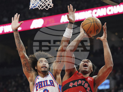 76ers Raptors Basketball