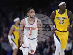Pacers Knicks Basketball