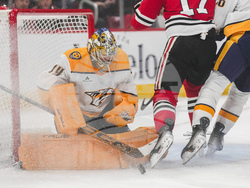 Predators Blackhawks Hockey