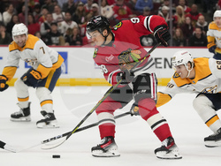 Predators Blackhawks Hockey