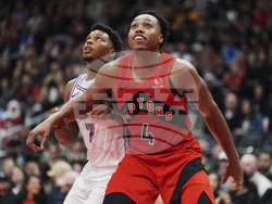 76ers Raptors Basketball