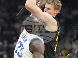 Warriors Jazz Basketball