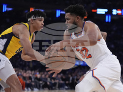 Pacers Knicks Basketball