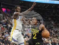 Warriors Jazz Basketball