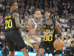 Warriors Jazz Basketball