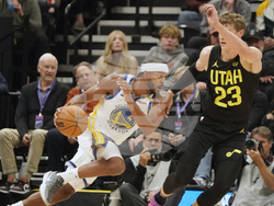 Warriors Jazz Basketball