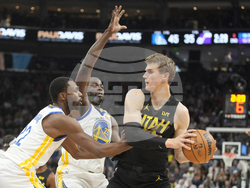 Warriors Jazz Basketball