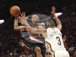 Pelicans Trail Blazers Basketball