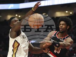 Pelicans Trail Blazers Basketball