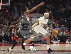 Pelicans Trail Blazers Basketball
