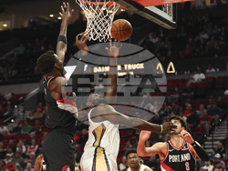Pelicans Trail Blazers Basketball