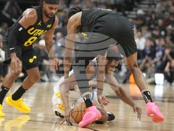 Warriors Jazz Basketball