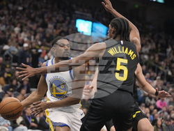 Warriors Jazz Basketball