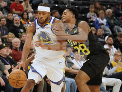 Warriors Jazz Basketball