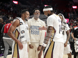 Pelicans Trail Blazers Basketball