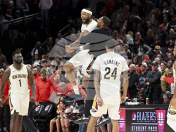 Pelicans Trail Blazers Basketball