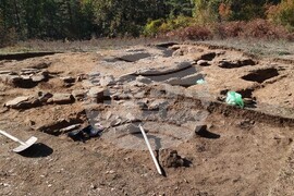 Село Храстово - крепост - разкопки