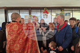 Село Клисура - храм "Св. Димитър Солунски" - празник - литургия